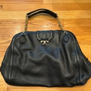 Tory Burch shoulder bag with chain straps and gold hardware